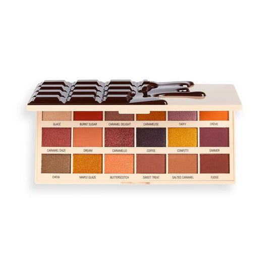 Revolution I Love Makeup Eyeshadow Palette Caramel nudes
