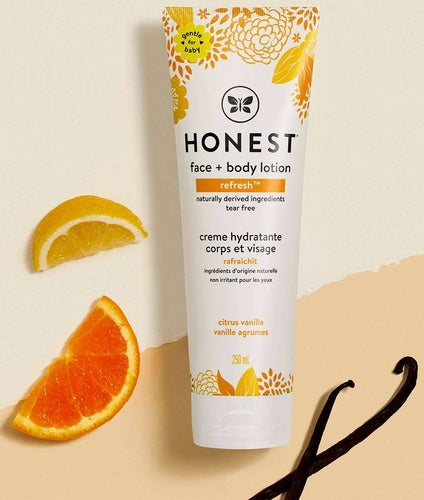 Honest Refresh Face + Body Lotion Citrus