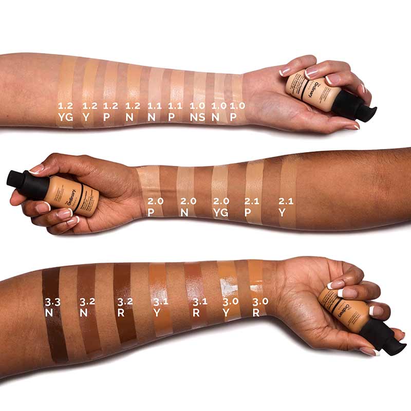 The Ordinary Light Coverage Serum Foundation 3.1Y Dark
