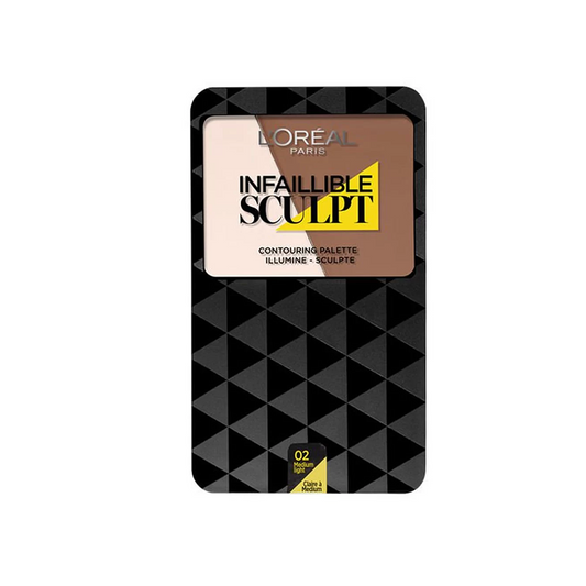 L'Oreal Indefectible Sculpt Contour Palette 02 Medium Light