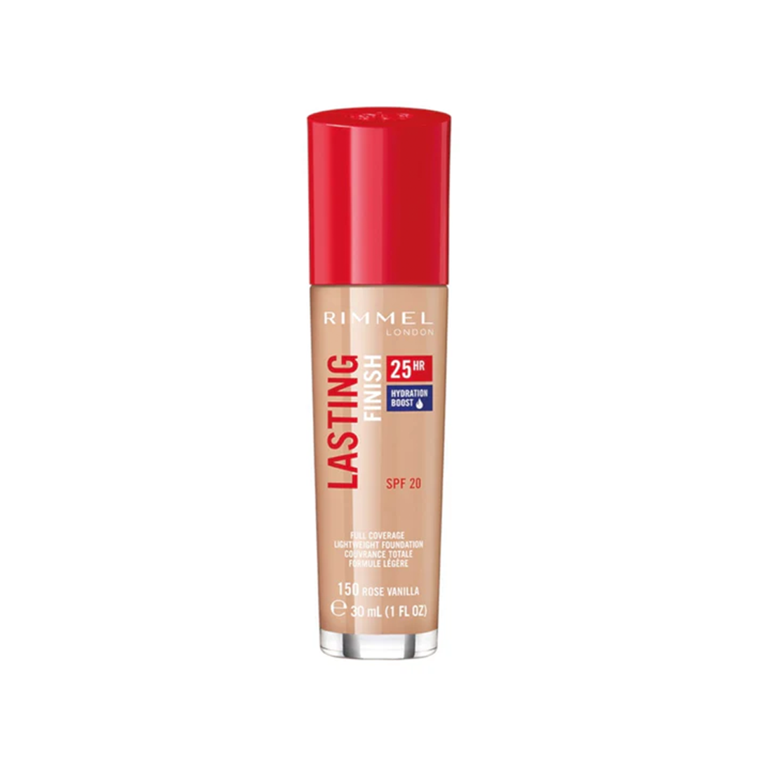 Rimmel Lasting Finish Foundation 25 Hour Wear 150 Rose Vanilla