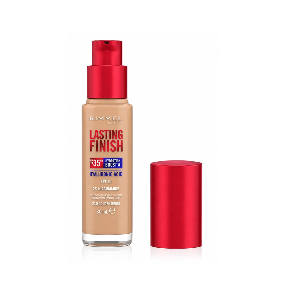 Rimmel Lasting Finish 35H Foundation 210 Golden Beige 30ml