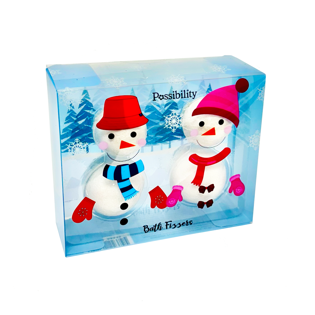 Possibility Snowman Bath Fizzer 4 Pack