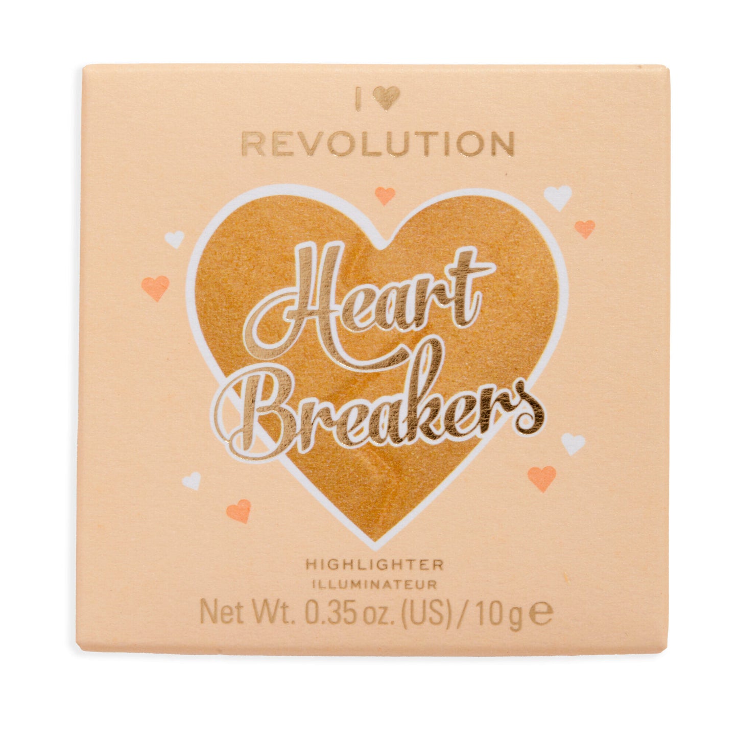 Revolution I Heart Revolution Heart Breakers Highlighter Golden