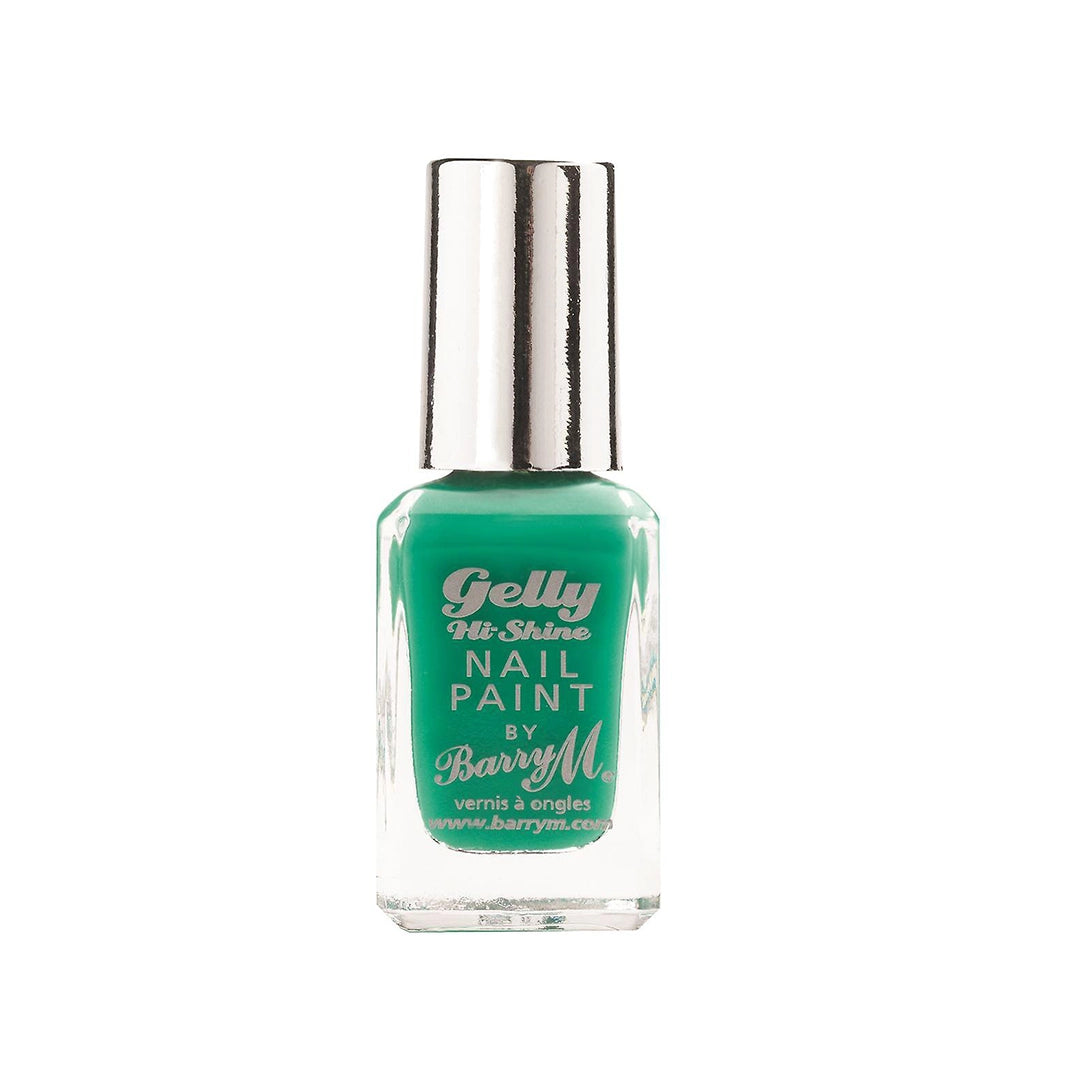 Barry M Gelly Hi Shine Nail Paint Kiwi