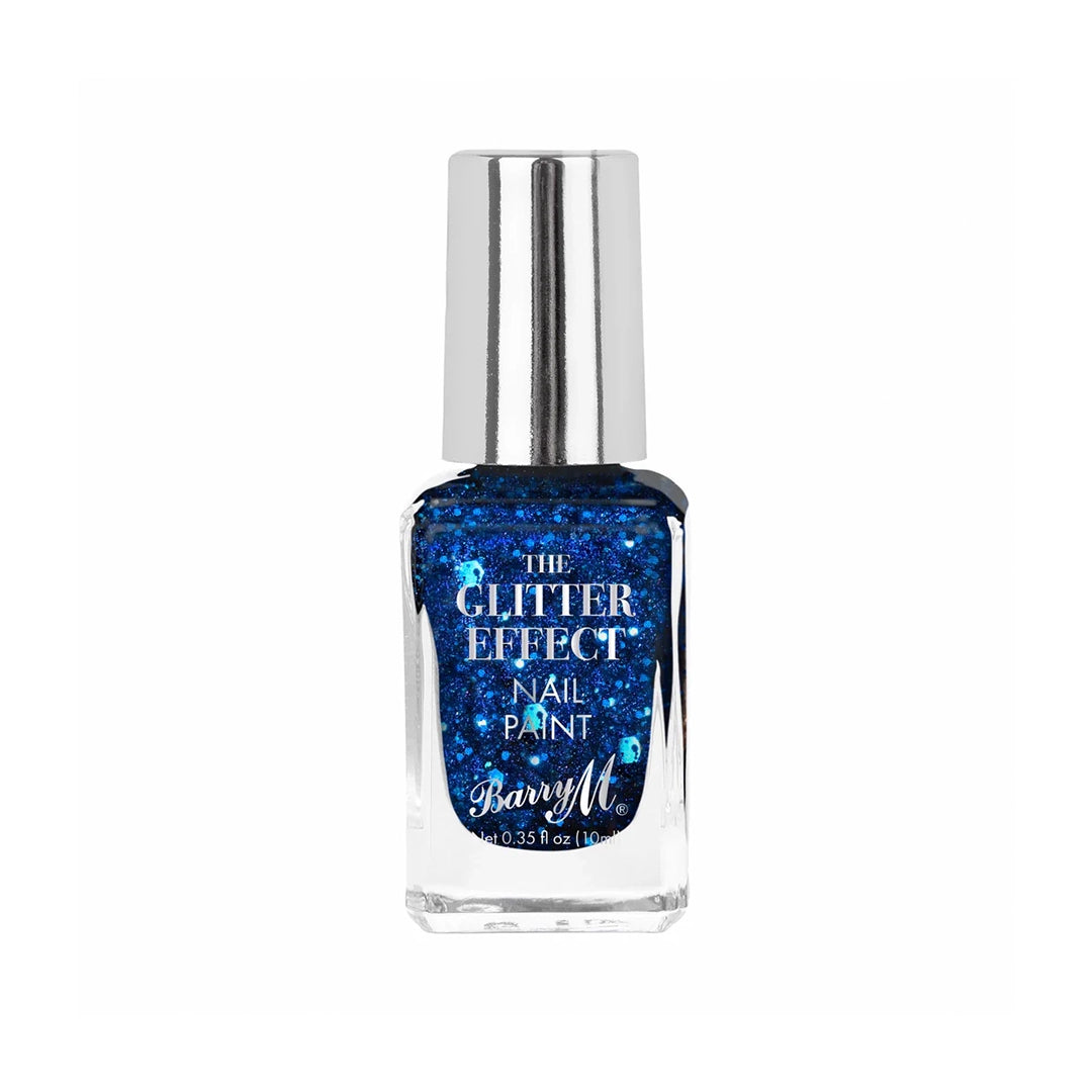 Barry M Glitter Effect Nail Paint Night Fever Navy