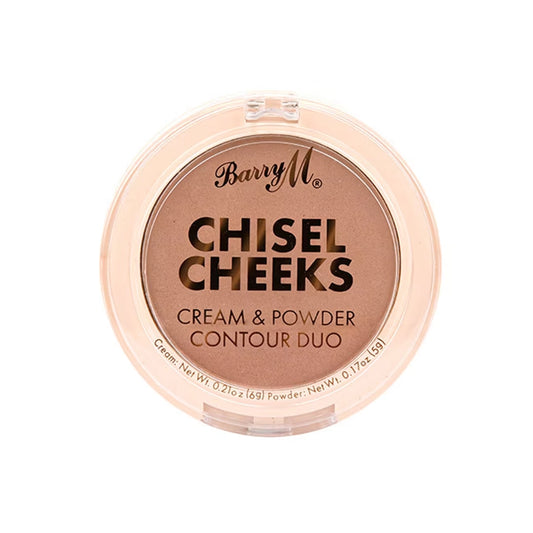 Barry M Chisel Cheeks Cream & Powder Contour Duo Light