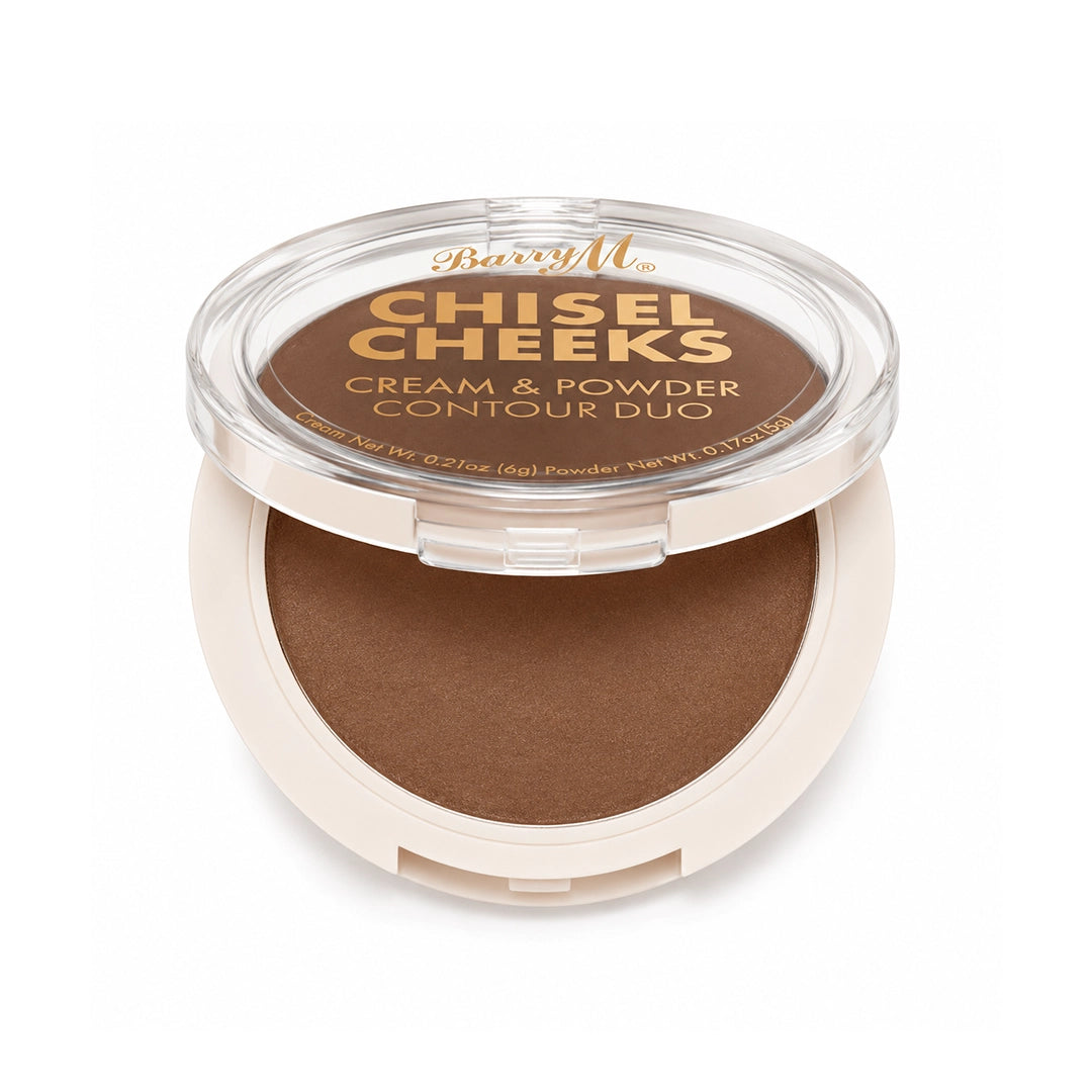 Barry M Chisel Cheeks Cream & Powder Contour Duo Medium