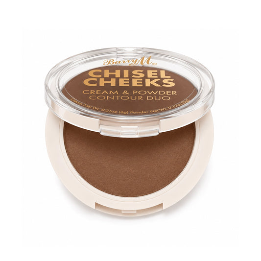 Barry M Chisel Cheeks Cream & Powder Contour Duo Medium