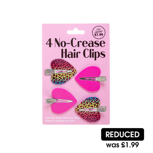 Beauty Outlet 4 Funky Non Crease Clips BEAU316