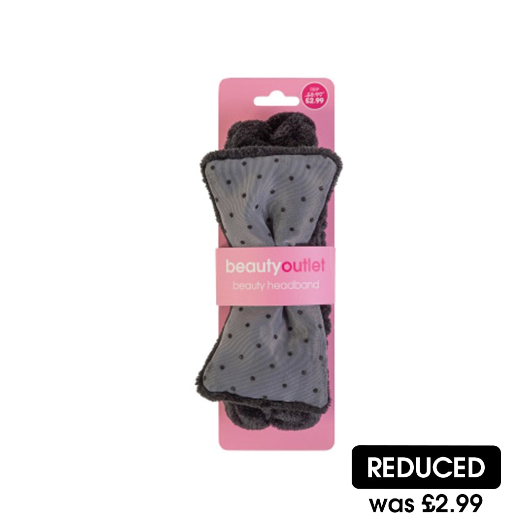Beauty Outlet Bow Headband Black BEAU401