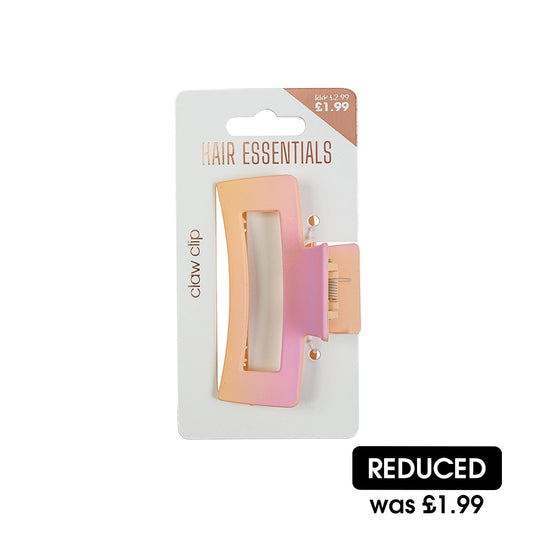 Beauty Outlet Square Claw Clip Ombre Pink BEAU542