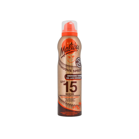 Malibu Sun Lotion Continuous Spray Tanning Oil SPF