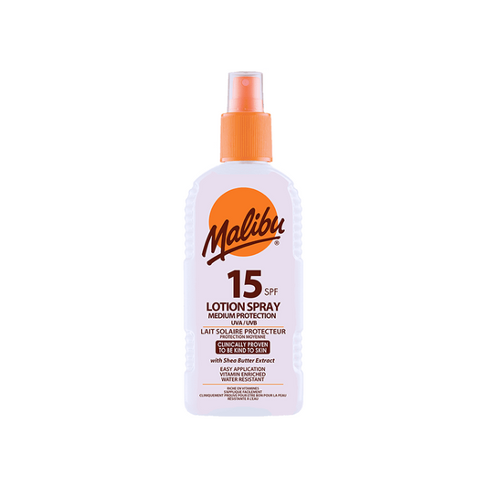 Malibu Sun Lotion Spray SPF 15 200ml
