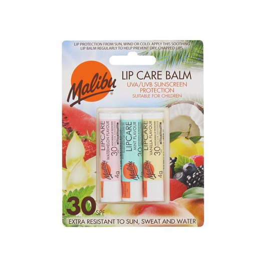 Malibu 3 Pack Lip Balms