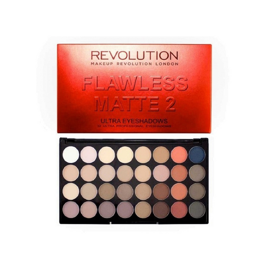 Revolution Ultra Eyeshadows Flawless Matte 2