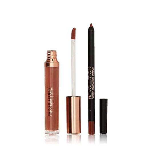 Revolution Retro Luxe Matte Lip Kit Noble