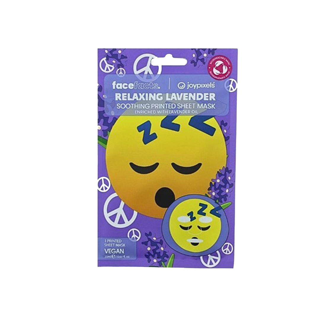Face Facts Relaxing Lavender Soothing Sheet Mask