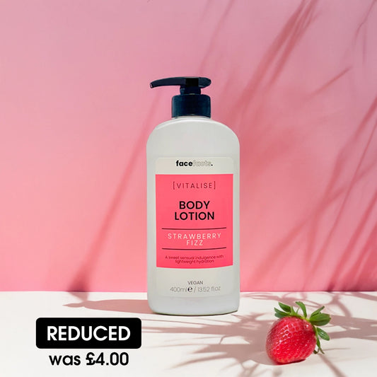 Face Facts Vitalise Body Lotion Strawberry Fizz 400ml