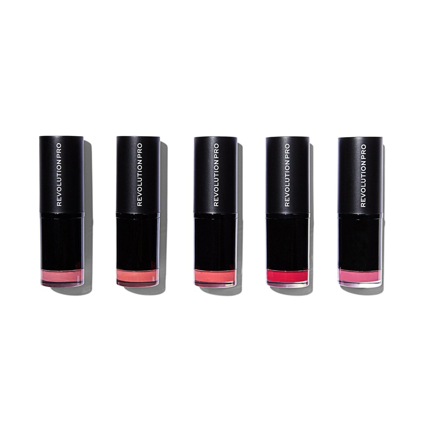 Revolution pro Pinks lipstick collection