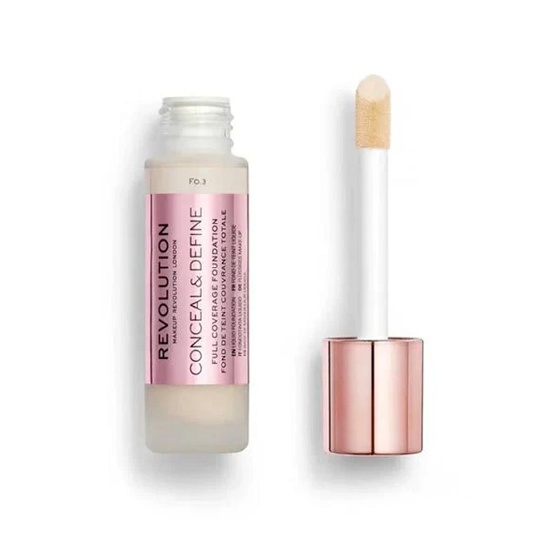 Revolution Conceal & Define Foundation F0.3