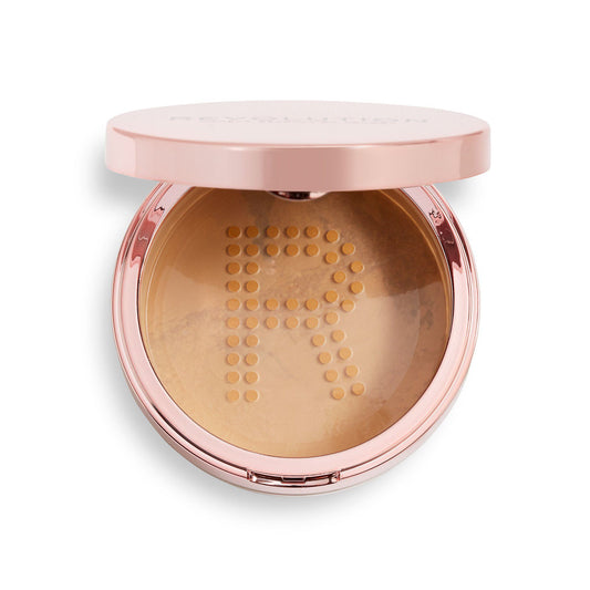 Revolution Conceal & Fix Loose Setting Powder Deep Honey