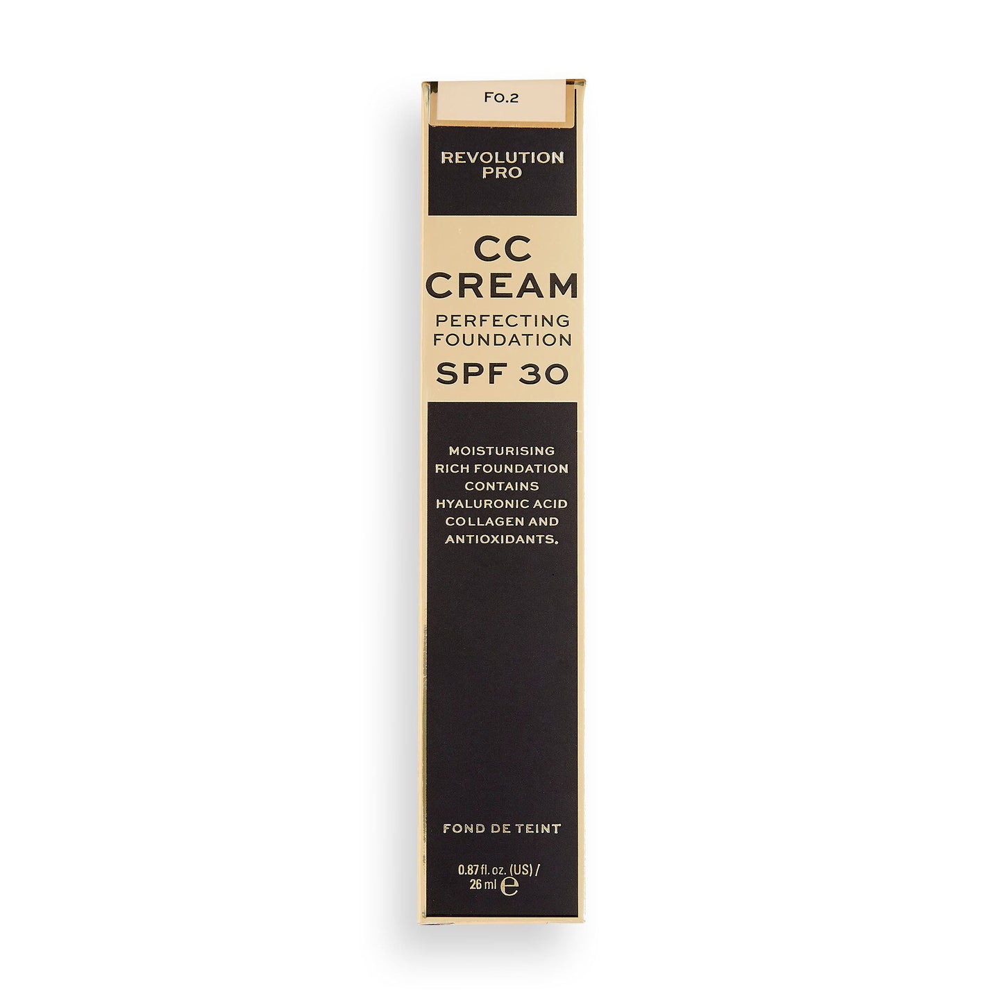 Revolution Pro CC Cream Perfecting Foundation SPF30 F0.2
