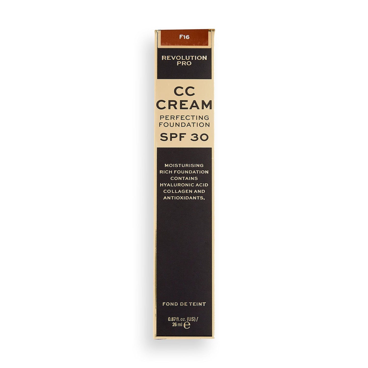 Revolution Pro CC Cream Perfecting Foundation SPF30 F16