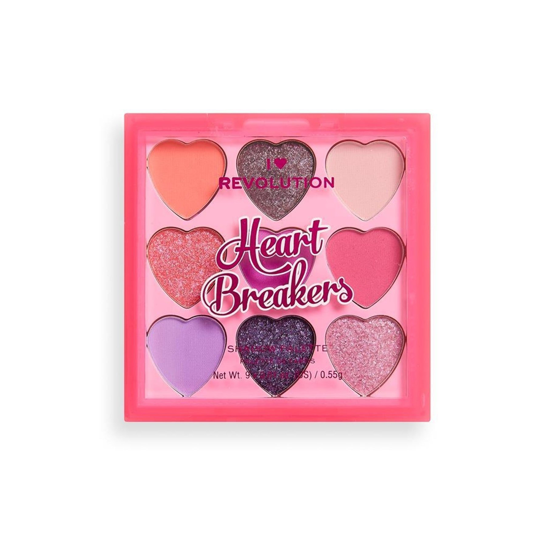 Revolution I Heart Revolution Heart Breakers Flamboyant Eyeshadow Palette