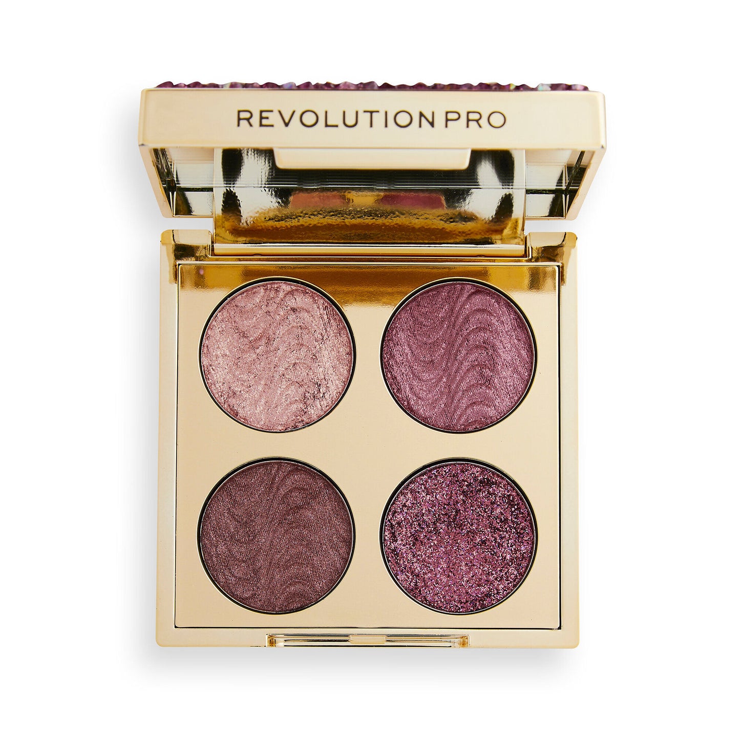 Revolution Pro Crystal Eye Quad Pink Topaz Eyeshadow Palette