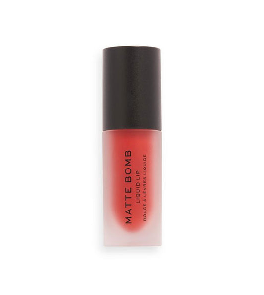Revolution Matte Bomb Liquid Lipstick Lure Red
