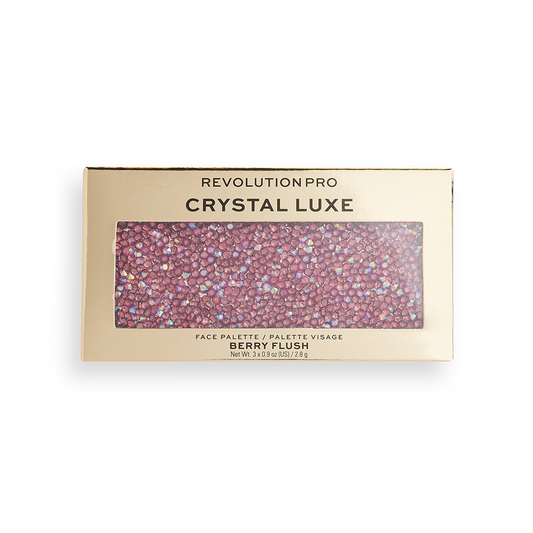 Revolution Pro Crystal Luxe Eyeshadow Palette Berry Flush