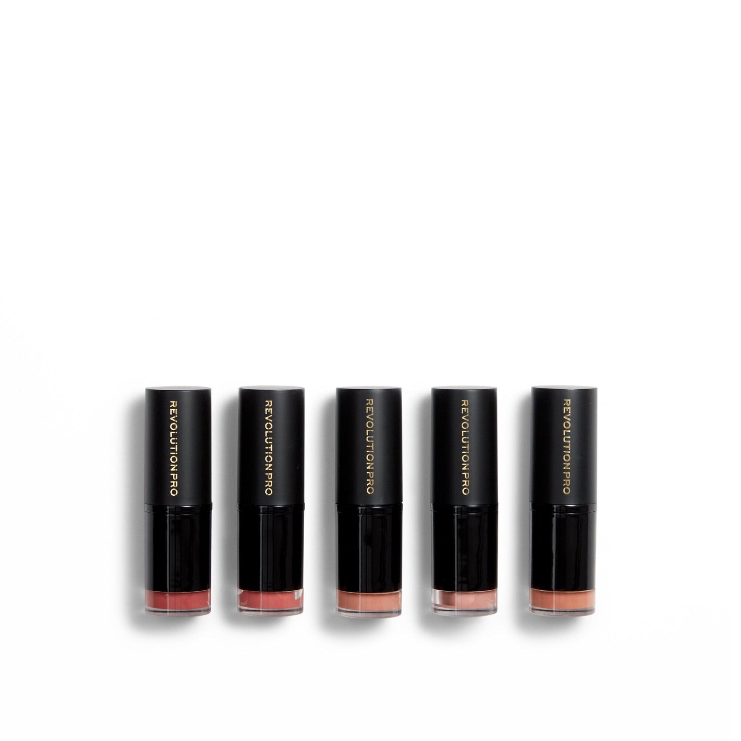 Revolution Pro Blushed Nudes Lipstick Collection