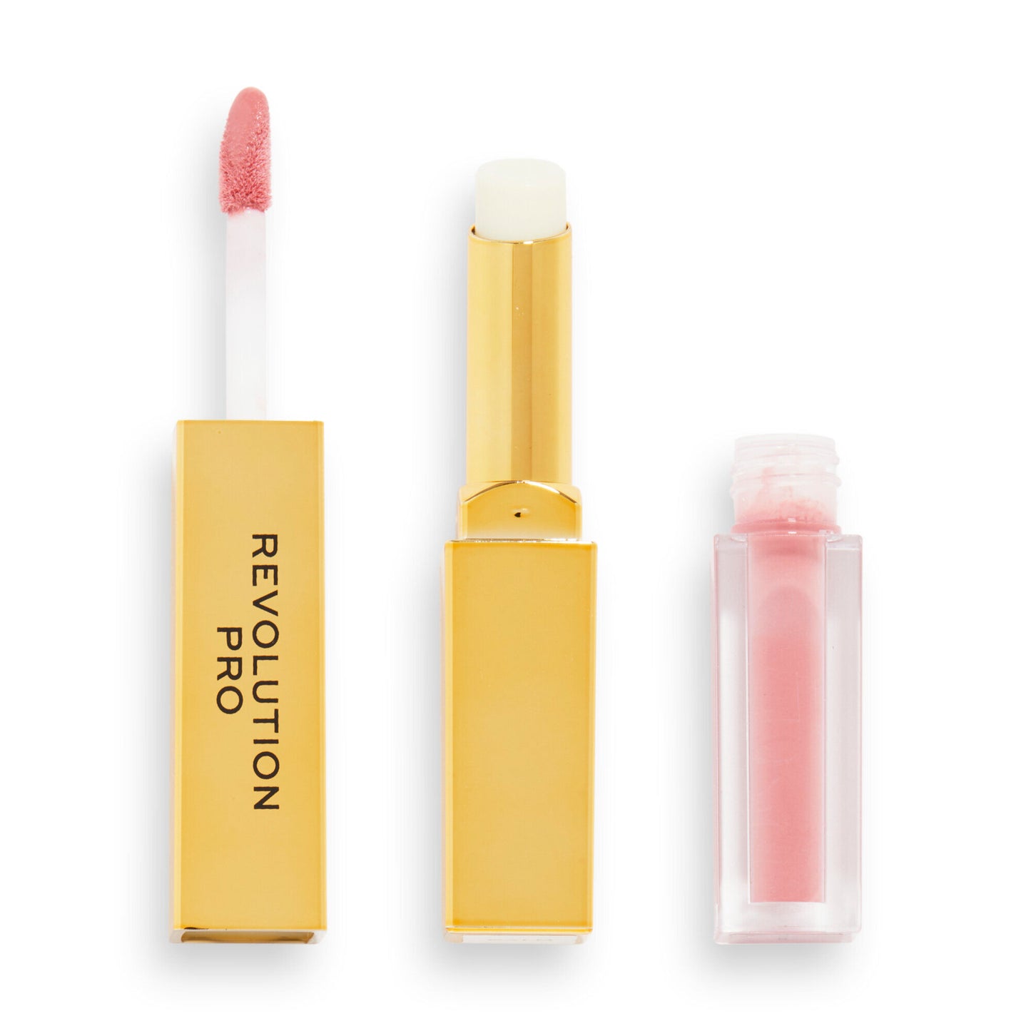 Revolution Pro Supreme Stay Lip Duo Lip Colour & Balm Stripped