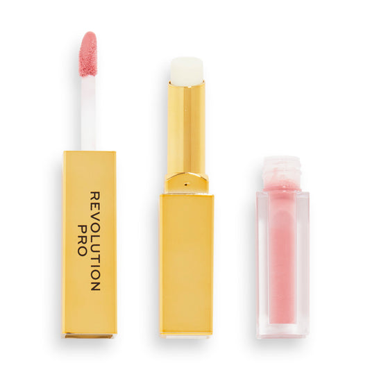 Revolution Pro Supreme Stay Lip Duo Lip Colour & Balm Stripped