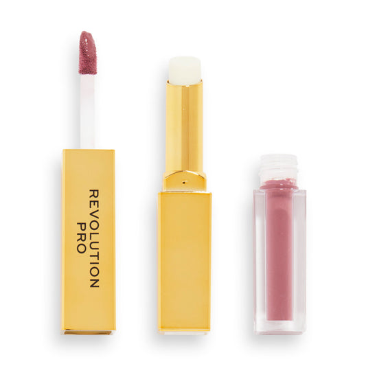 Revolution Pro Supreme Stay Lip Duo Lip Colour & Balm Seclusion