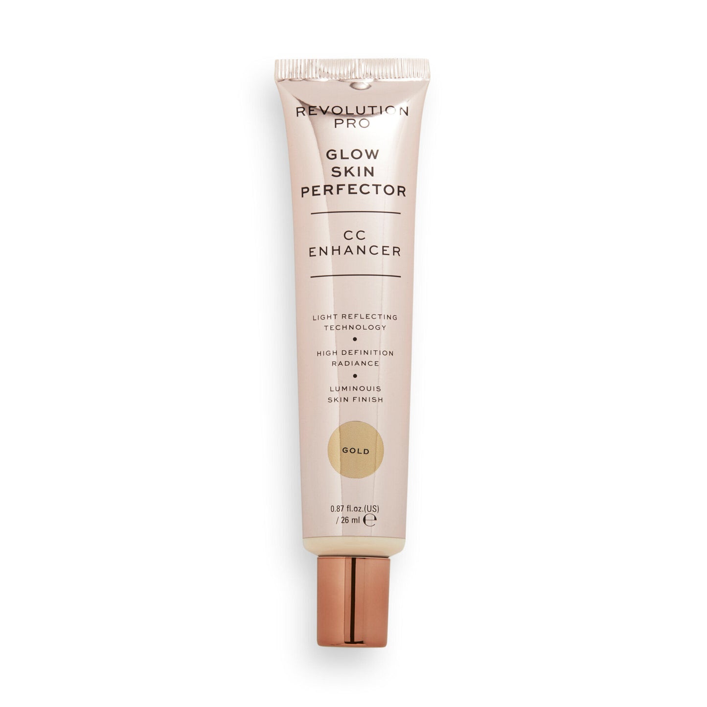 Revolution Pro Glow Skin Perfector CC Enhancer Gold 26ml