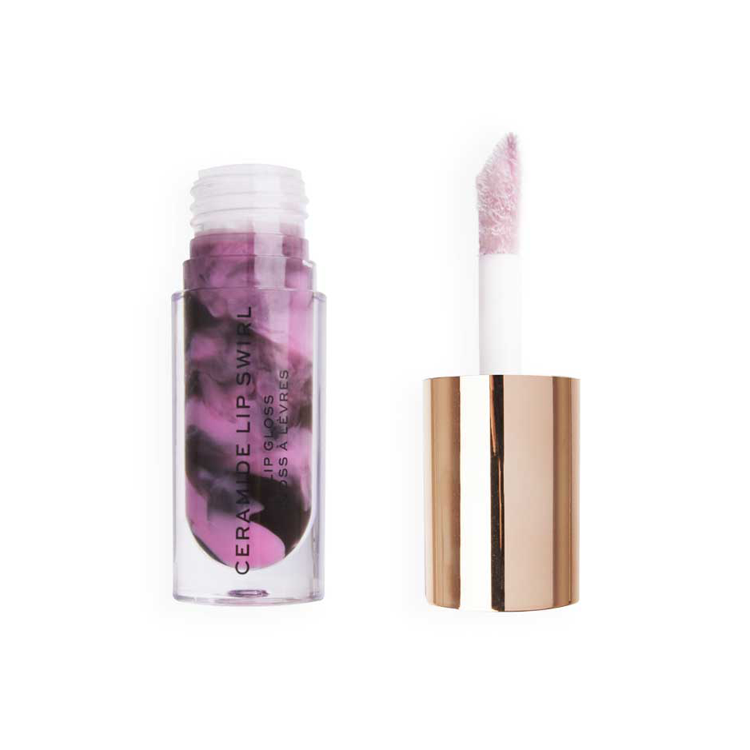 Makeup Revolution Lip Swirl Ceramide Gloss Cherry Mauve