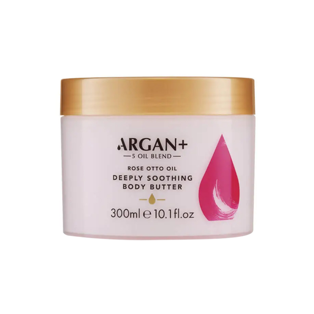 Argan + Rose Otto Oil Deeply Soothing Body Butter 300ml