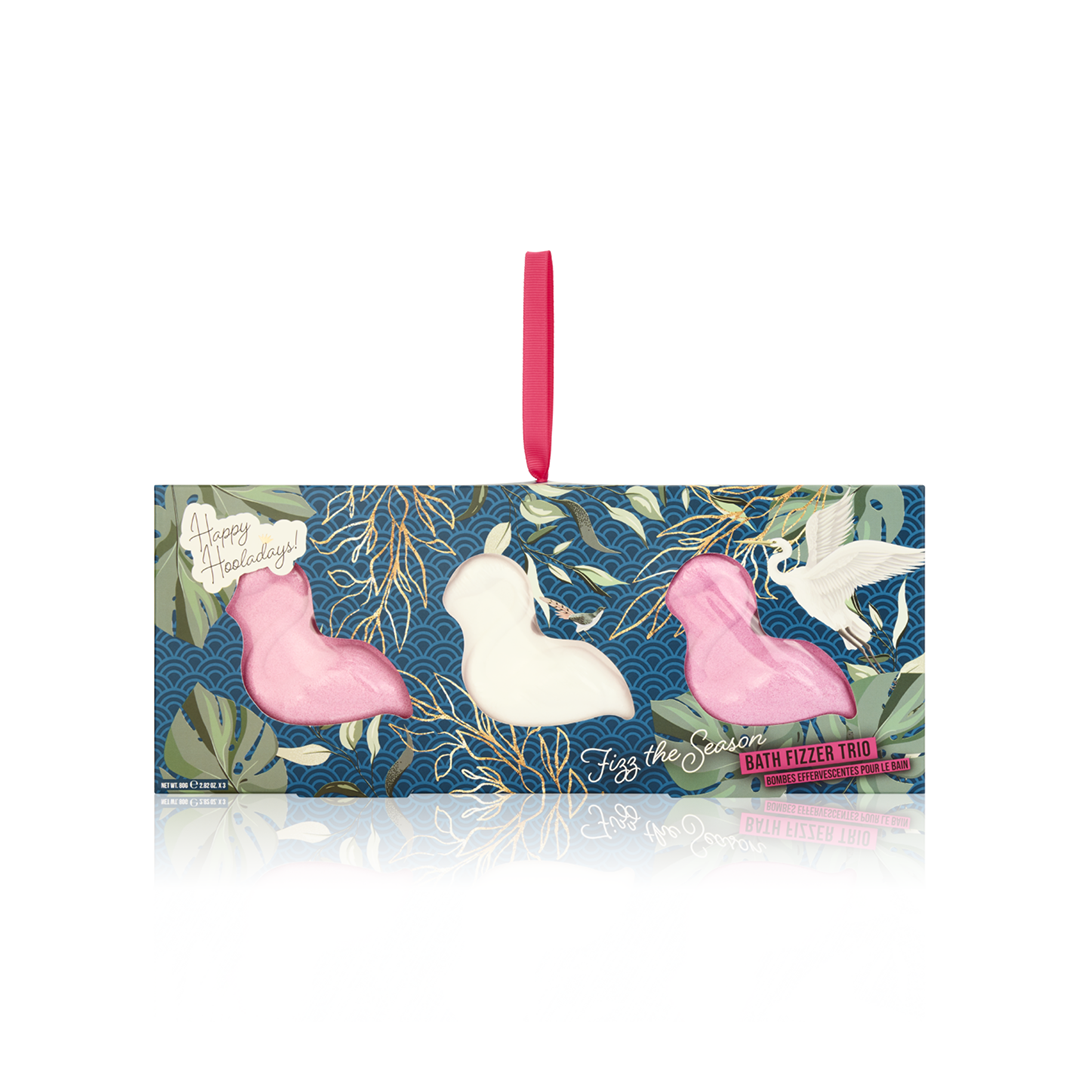Dirty Works Happy Hooladays Fizz The Season Bath Fizzer Trio Set