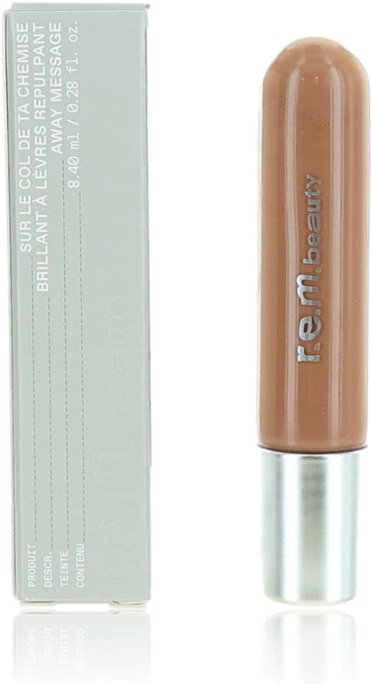 r.e.m beauty On Your Collar Plumping Lipgloss Away Message