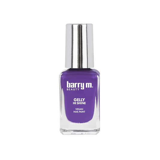 Barry M Gelly Hi Shine Nail Paint Purple Rain