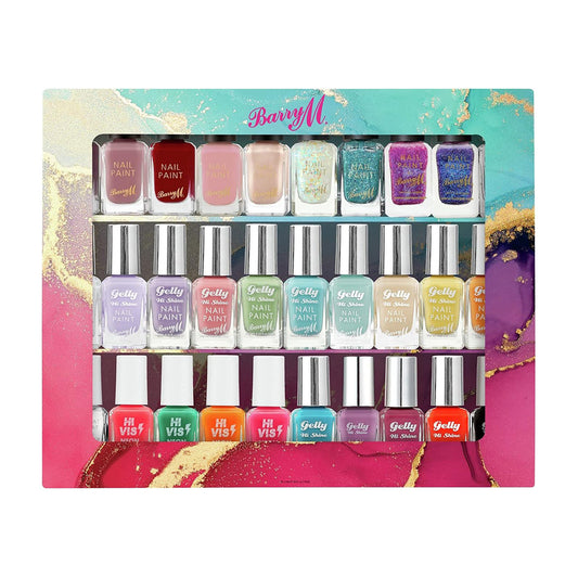 Barry M 30 Nail Paint Gift Set