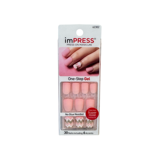 Kiss Design Nails 63202 Pink Zig Zag