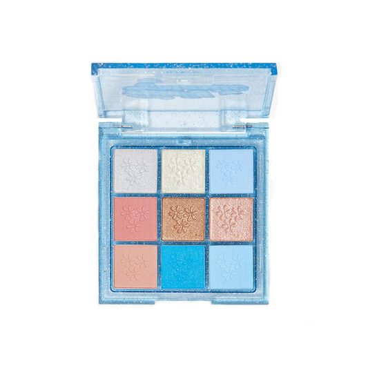 BH Totally 2000s 9 Colour Eyeshadow Palette Blue Fur