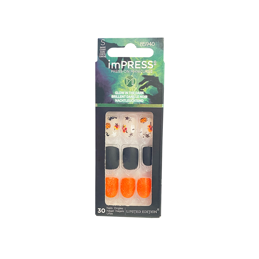 Kiss Impress Nail Haunted 85940