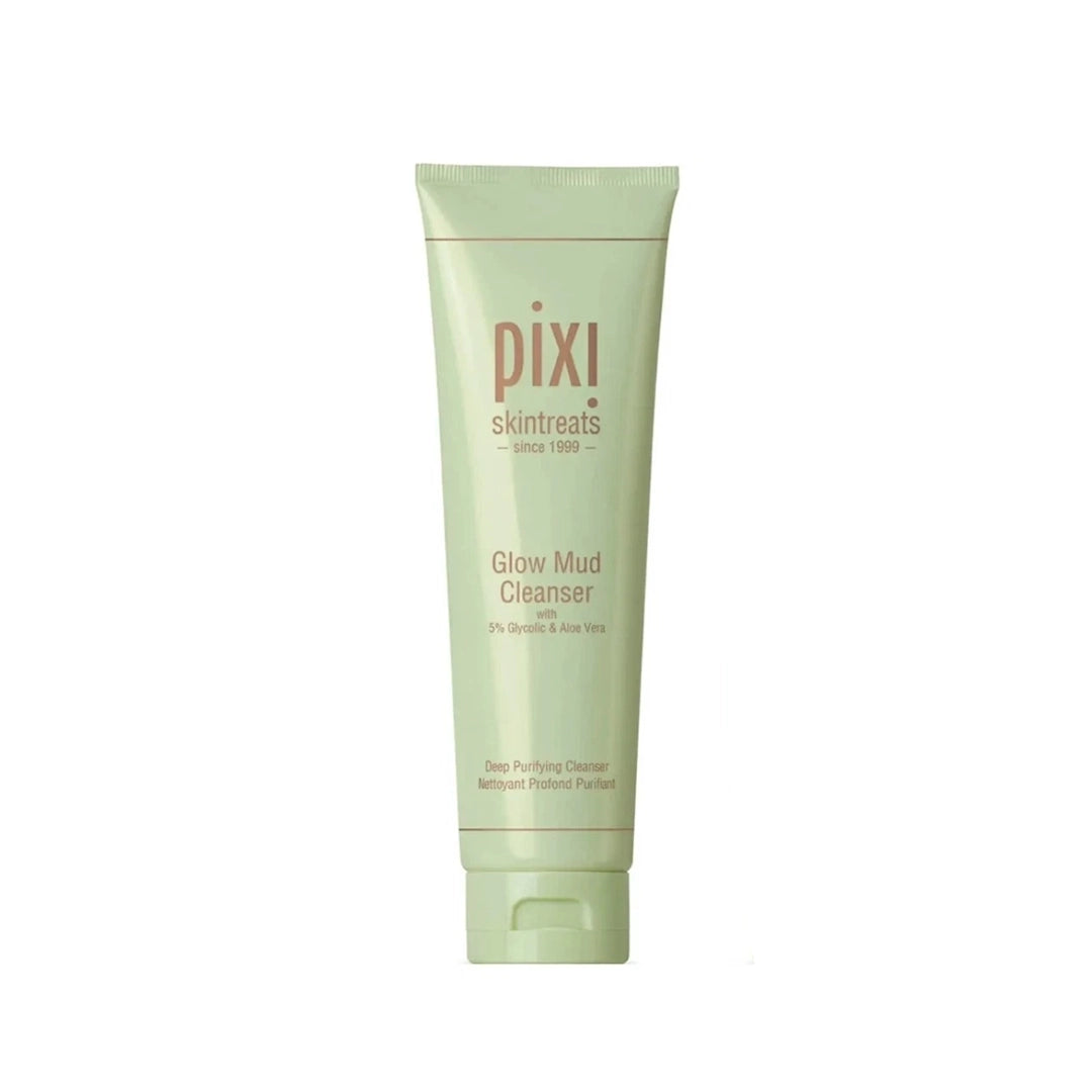 Pixi Skin Treats Glow Mud Cleanser Deep Purifying Cleanser 135ml Glycolic Acid & Aloe Vera