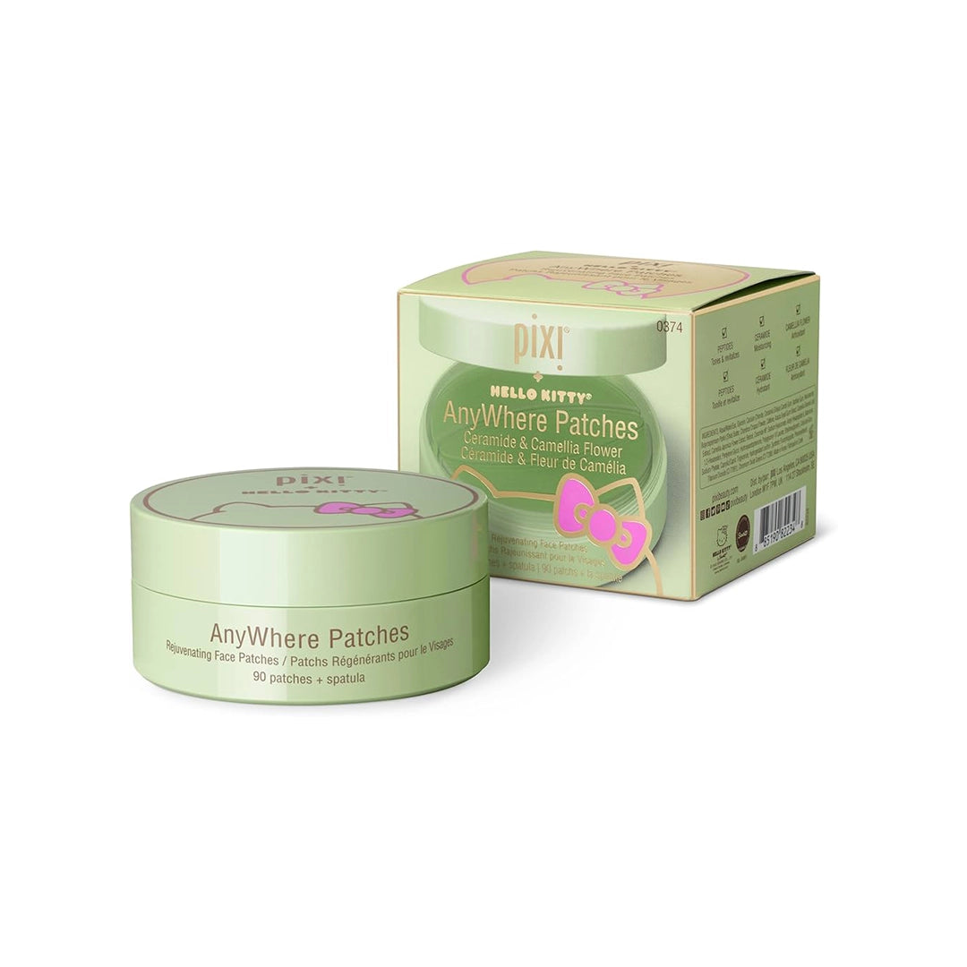 Pixi x Hello Kitty Anywhere Patches Rejuvenating Face Patches x90 Ceramide & Camellia Flower