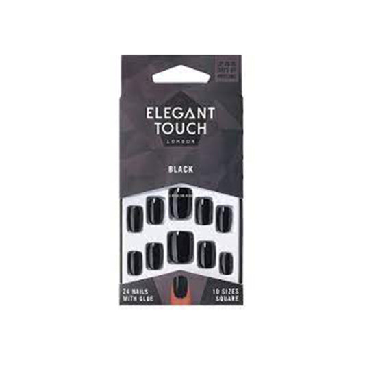 Elegant Touch False Nails Slate Grey