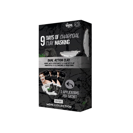 Skin Treats 9 Days Of Masking Set Charcoal